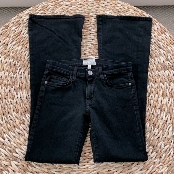 Current/Elliot Low Rise Bell Flare Jean - Picture 4 of 16